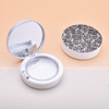 Empty Compact Case Loose Powder Compact with Mirror