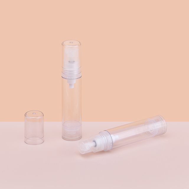 Cosmetic Container Skin Care Airless Bottle, PCR PP Airless Bottle, Small capacity Airless Bottle 15ml