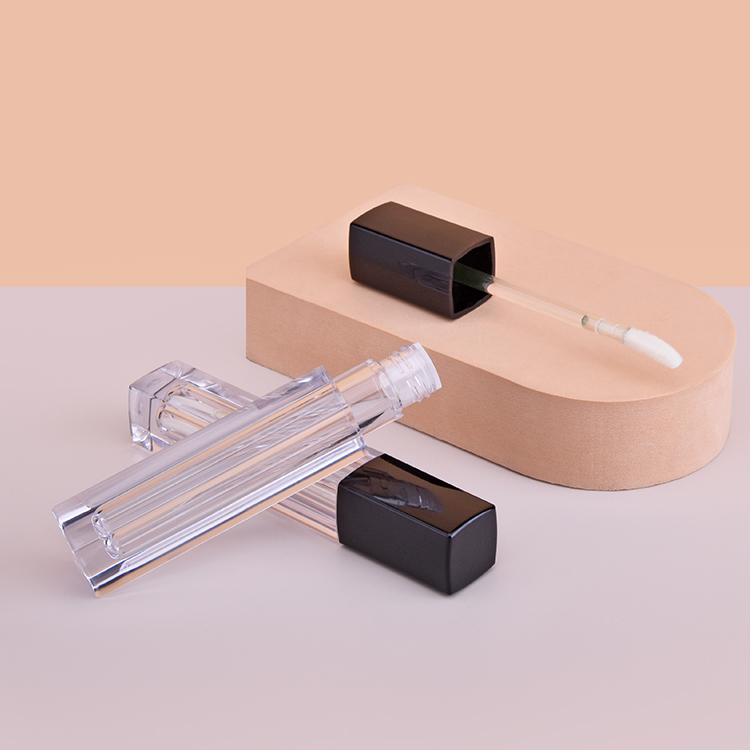 Nature Square Lip Gloss Tube Wholesale, Refillable Lip Gloss Tube Packaging, Good Lip Gloss Tubes Price
