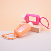 PET Bottles Manufacturer Wholesale, 60ml PET Bottle with Sanitizer Holder Bottle,colored Silicone Sanitizer Holder Bottle