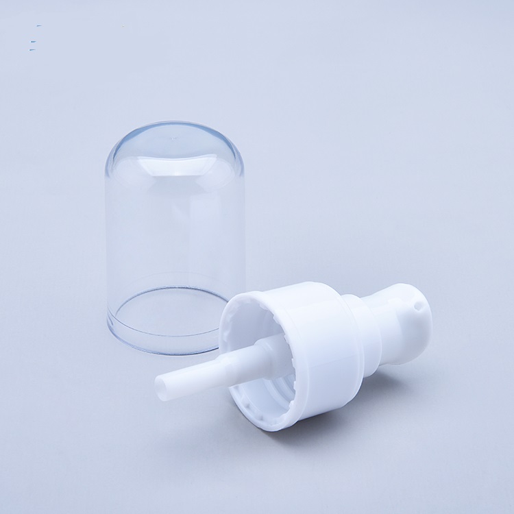 White Treatment Pump 20/410, with transparent cover 0.25ml / Stroke