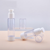 PP Plastic Refillable Twist Up Airless Lotion Pump Bottle