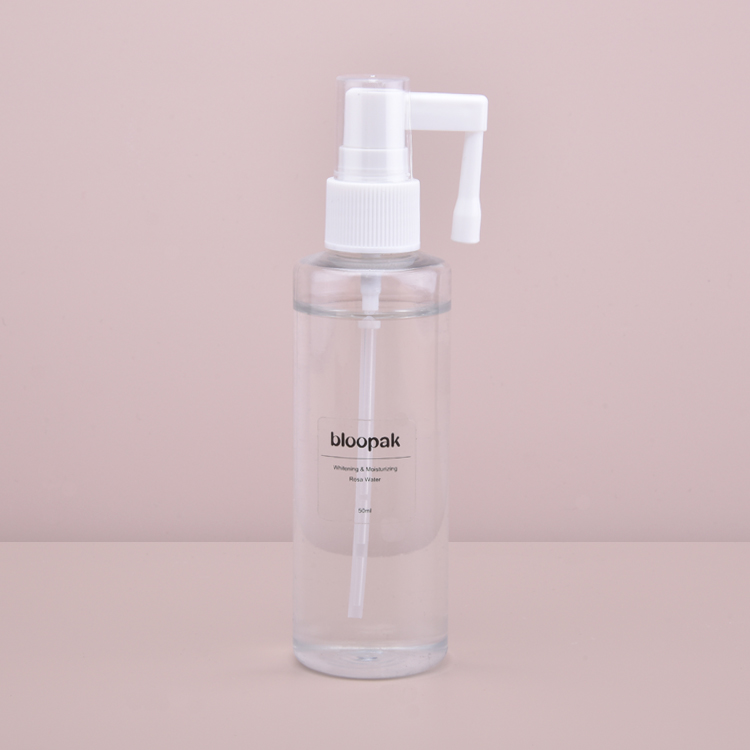 Clear Cover Long Nozzle Mist Nasal Sprayer, White Mist Sprayer with Cover,18/410 Mini Mist Sprayer. Free Sample Mist Sprayer