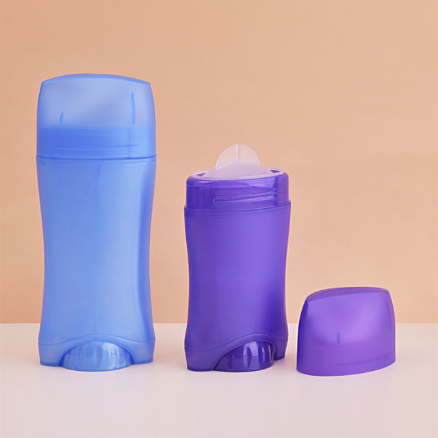 45g 73g Twist Up Bottom Filling Oval Deodorant Stick Tube
