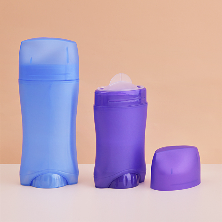 45g 73g Twist Up Bottom Filling Oval Deodorant Stick Tube