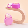 Cute Hand Sanitizer Bottle Holder Bottle, Empty Pet 30ml Round Shampoo Bottle 
