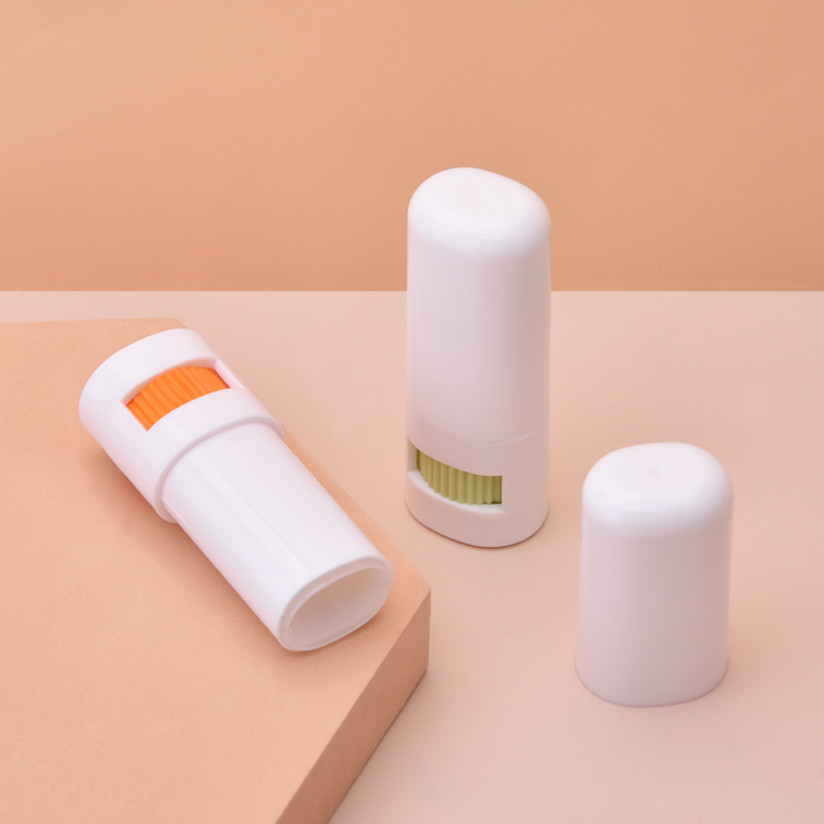 Costom Logo Empty Square Twist Up Lip Balm Tube