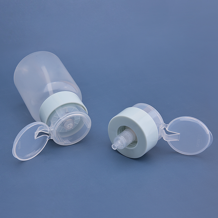 Pump Dispenser 150ml Nail Polish Remover Bottle with Pump,left Right Lock Nail Polish Remover Pump Dispenser,PP Plastic Nail Remove Pump Bottle