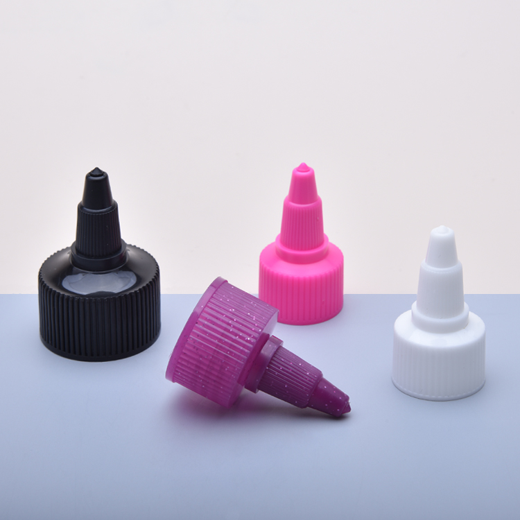 Plastic Customized Color Black Twist Top Cap,24/410 Plastic Twist Top Cap for PET Bottle, Twist Top Bottle Caps with Twist Top Cap