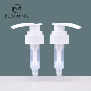 Custom Logo Color PET Bottle Lotion Pump 4.5CC POM spring for body cosmetic