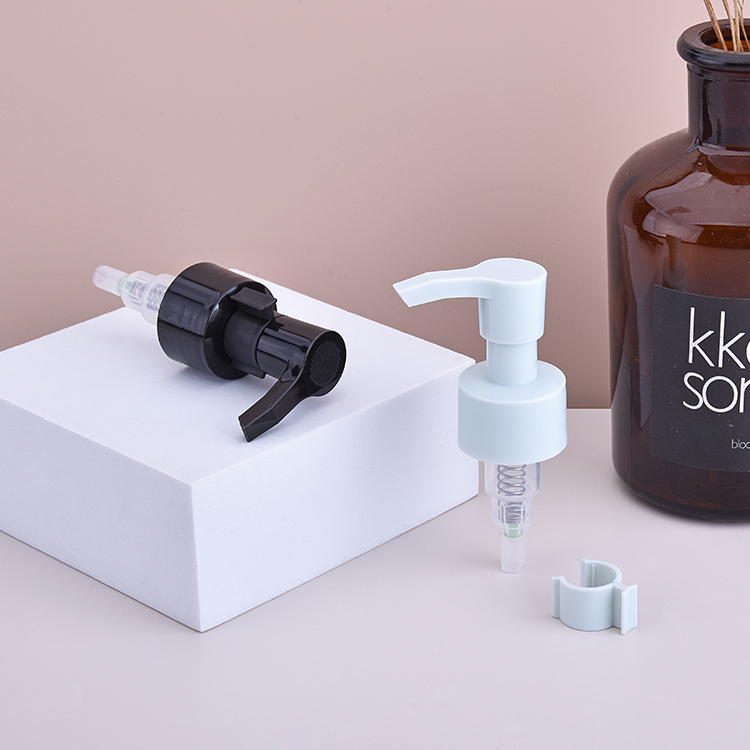 Wholesale Custom Long Nozzle Makeup Removal Oil Pump with Clip Lock