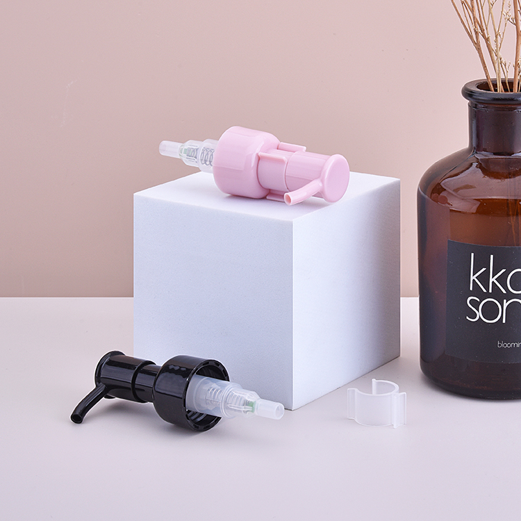 Black Treatment Pump and Cap for Oil Cleansers bottle 100ml and 50ml.