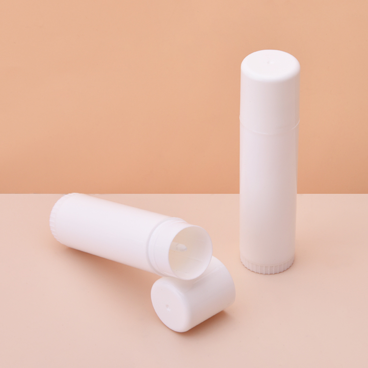lip balm deodorant stick container white packaging 5g