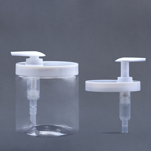 PET JAR Lotion Pump 89/400 Large Diameter Lotion Pump White Color