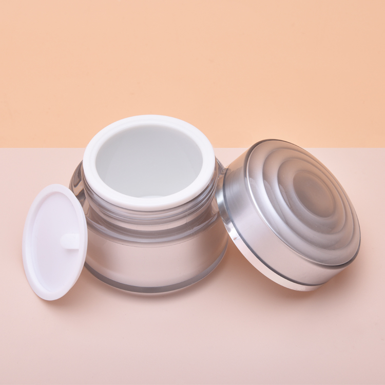 15g Acrylic Jars with Lids, 50g Plastic Round Acrylic Jar