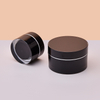 Empty Wholesale Custom 2oz Round Acrylic Jar Black