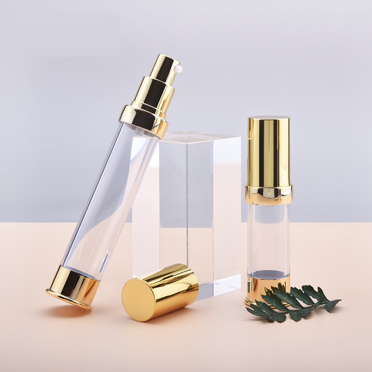 15ml ,20ml,30ml Aluminium Airless Serum Pump Bottle Luxury