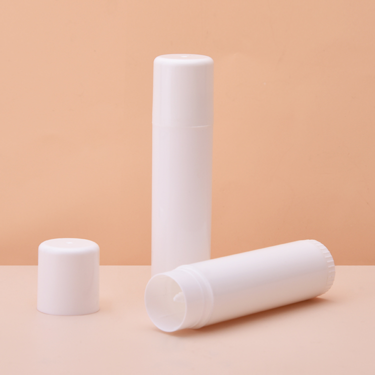 lip balm deodorant stick container white packaging 5g