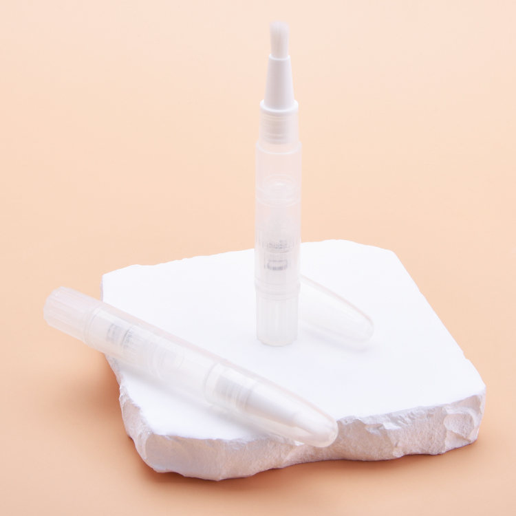 Make Your Own Diy Empty Nail Oil Pen, Empty Refillable Cuticle Oil Pen, Plastic Click Nail Oil Pen with Brush, High Quality Cuticle Oil Pen Empty 