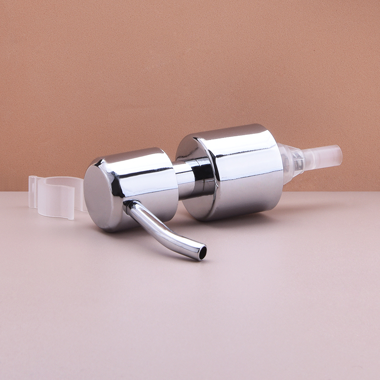 Clip Locked Long Nozzle Makeup Remover Oil Pump, Matel Easy Pump Smooth Cleansing Oil Pump