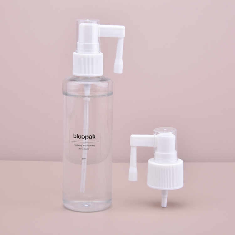 Clear Cover Long Nozzle Mist Nasal Sprayer, White Mist Sprayer with Cover,18/410 Mini Mist Sprayer. Free Sample Mist Sprayer