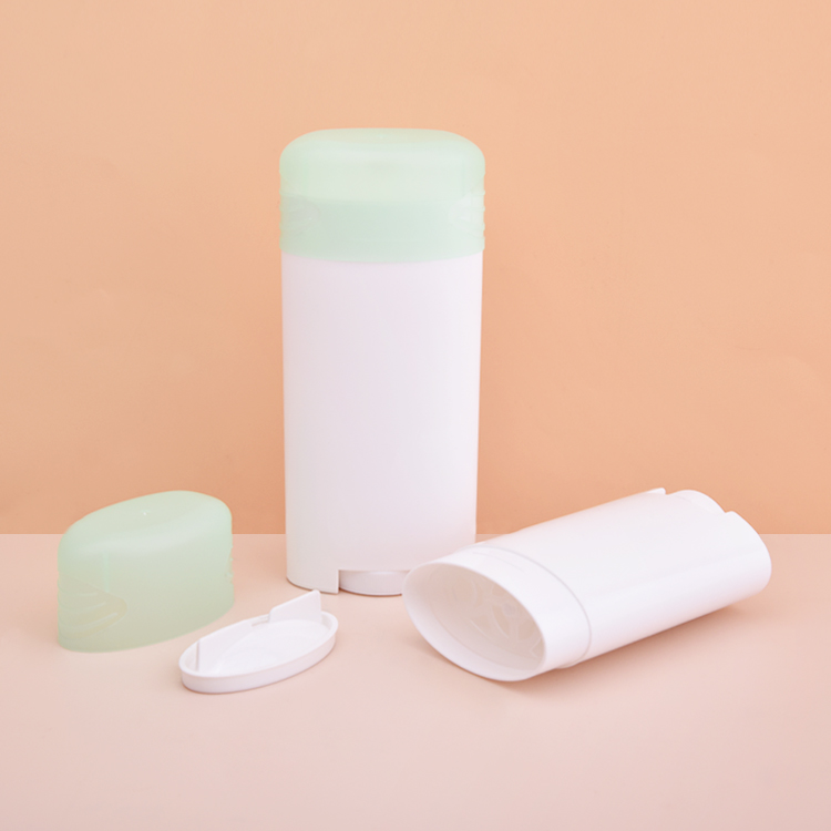 Custom Colored 70g Oval Deodorant Container