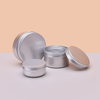 Empty Cosmetic Aluminum Jar with Lids Wholesale Jar Lids Aluminum