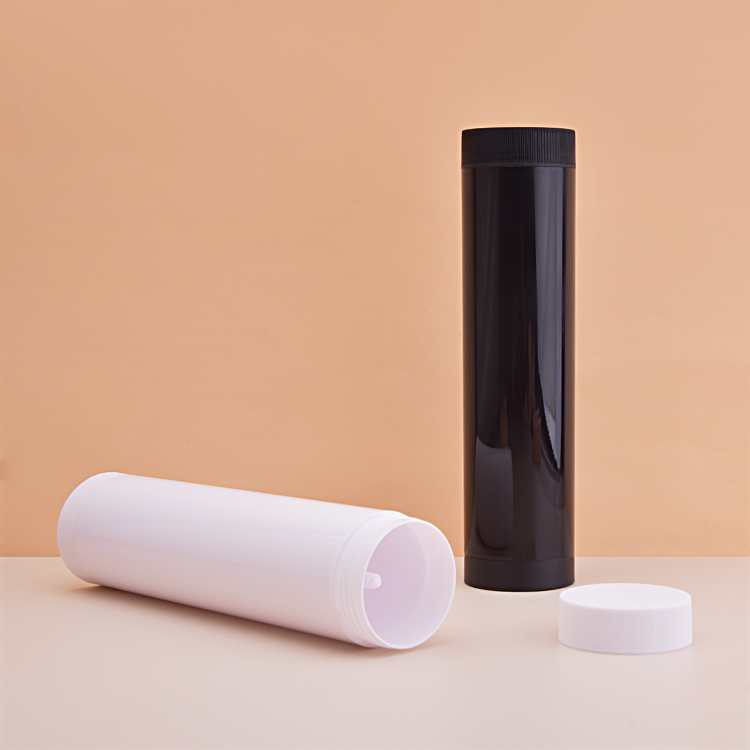 Large Empty 220g Top Filling Round Deodorant Stick Tube