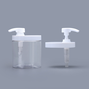 Asymmetric 89/400 Large Diameter 2.0cc Lotion Pump White Color