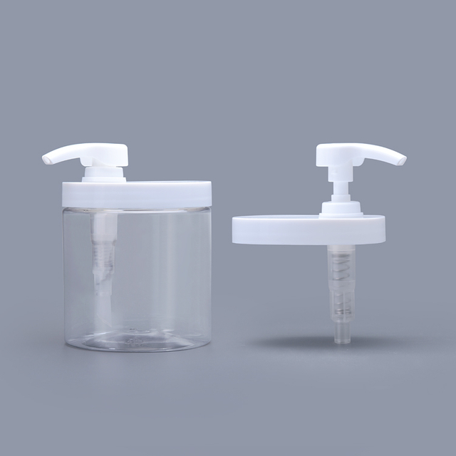 Asymmetric 89/400 Large Diameter 2.0cc Lotion Pump White Color