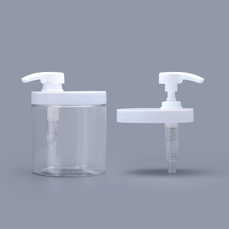 Asymmetric 89/400 Large Diameter 2.0cc Lotion Pump White Color