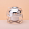 Plastic 30g 50g Acrylic Jar, Square Acrylic Cream Jar 