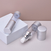 Sliver Aluminum Airless Bottle Skincare Cosmetic Package