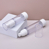 White Plastic Airless Pump Bottles 15ml 30ml 50ml 80ml 100ml