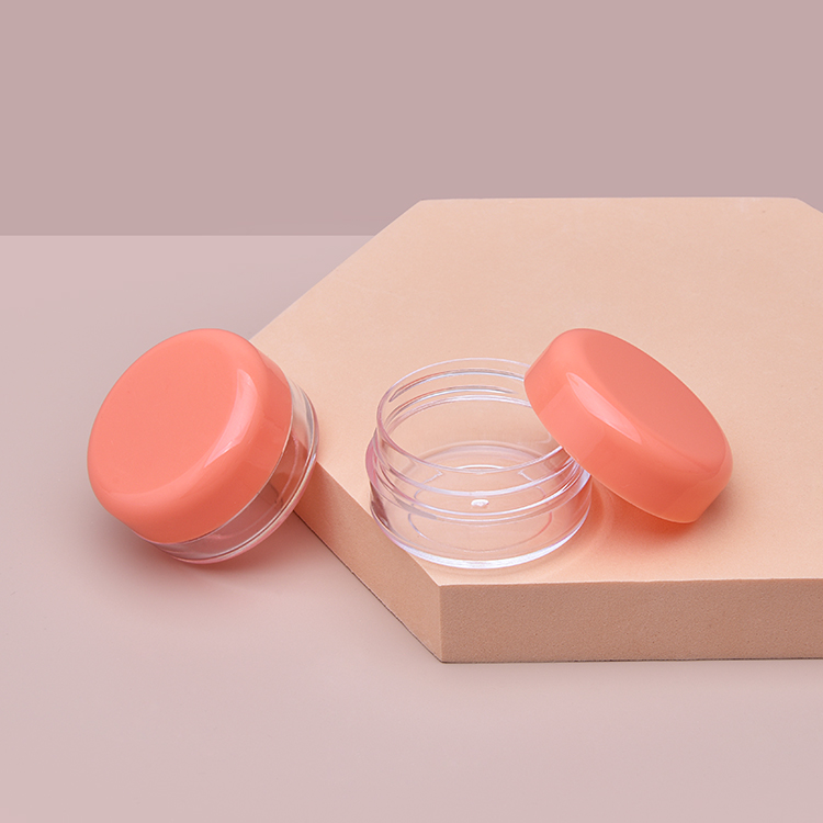 Small Size Travel Cosmetic Jar, All Plastic Cosmetic Jar, Factory Supply Cosmetic Jars Wholesale