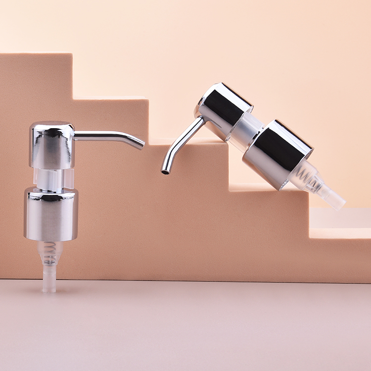 Clip Locked Long Nozzle Makeup Remover Oil Pump, Matel Easy Pump Smooth Cleansing Oil Pump
