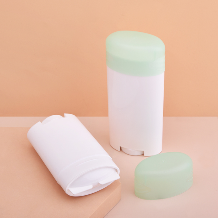 Custom Colored 70g Oval Deodorant Container