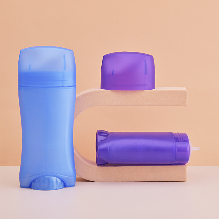 45g 73g Twist Up Bottom Filling Oval Deodorant Stick Tube