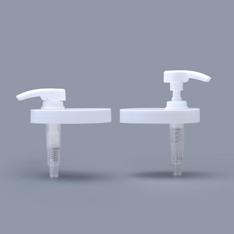 Asymmetric 89/400 Large Diameter 2.0cc Lotion Pump White Color