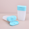 Empty Plastic Upside Down Bottle, 50ml PP Upside Down Shampoo Bottle Dispenser