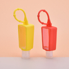 Portable Silicone Hand Sanitizer Bottle Upside Down Bottle, Silicone Hand Sanitizer Holder for Backpack