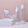 White Plastic Airless Pump Bottles 15ml 30ml 50ml 80ml 100ml