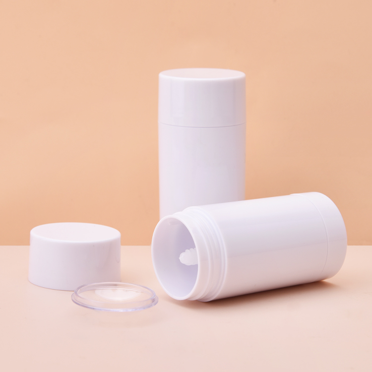 Wholesale Costom Logo Round Empty Twist Up Deodorant Stick Tube