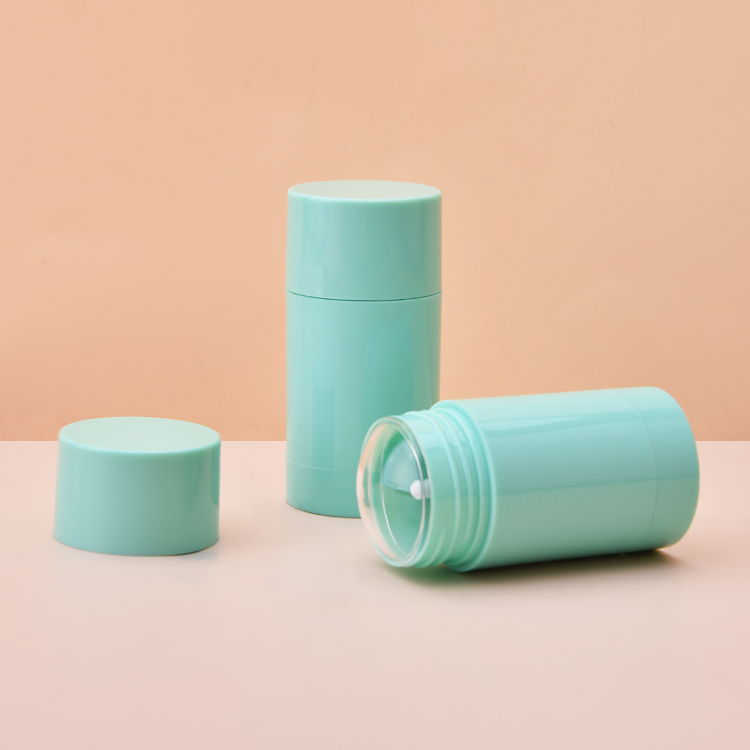 1.7 Oz Empty ABS Plastic Round Propel Repel Tube Deodorant Container