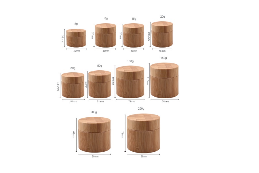 The Rise of Bamboo Cosmetic Jars in Eco-Friendly Beauty
