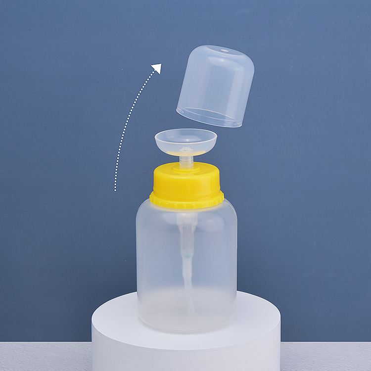 28/410 Nail Polish Remover Pump with Plastic Bottle