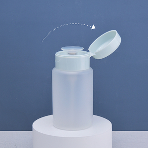 120ml PP Plastic Pump Bottle for Liquid 180ml Nails Remover Transparent,outer Spring Transparent Nail Pump,nail Pump Press Down Nail Pump Dispenser Transparent