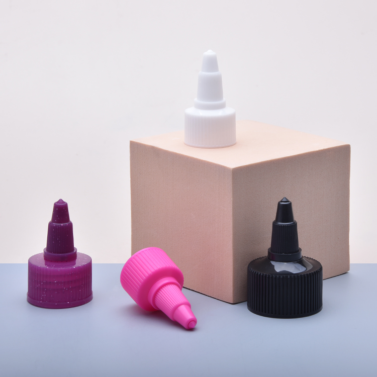 Plastic Customized Color Black Twist Top Cap,24/410 Plastic Twist Top Cap for PET Bottle, Twist Top Bottle Caps with Twist Top Cap