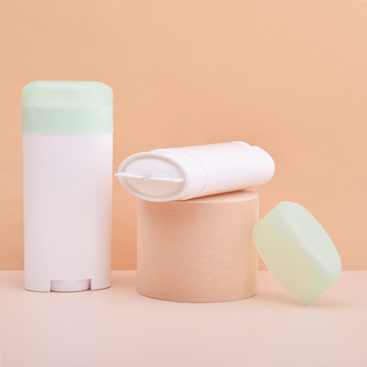 Custom Colored 70g Oval Deodorant Container