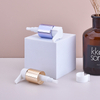 Flat Long Nozzle Golden Aluminum Oil Cleansing Pump with Clip 